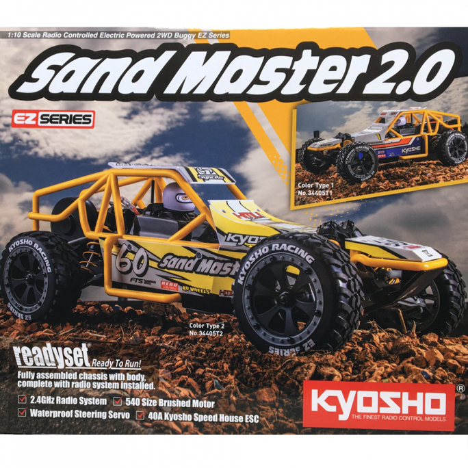 Buggy Sand Master 2.0, Brushed, RTR, couleur 2 - KYOSHO 34405T2 - 1/10