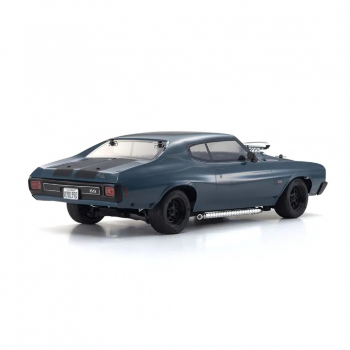 1970 Chevy Chevelle, Fazer Mk2, Supercharged, Brushless, RTR, Bleu - KYOSHO 34494T1 - 1/10