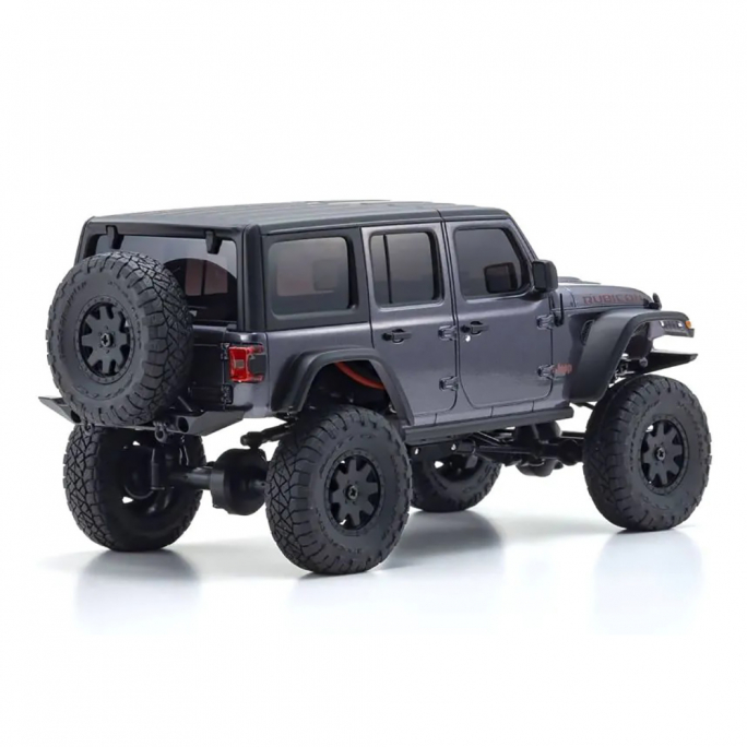 Jeep Wrangler Unlimited Rubicon RTR, Mini-Z, Granite - KYOSHO 32521GM 1/18