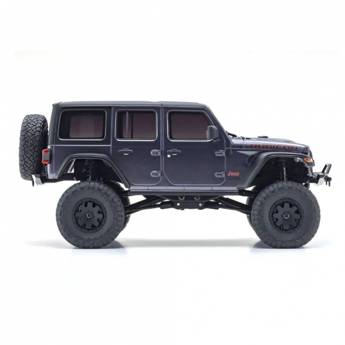 Jeep Wrangler Unlimited Rubicon RTR, Mini-Z, Granite - KYOSHO 32521GM 1/18