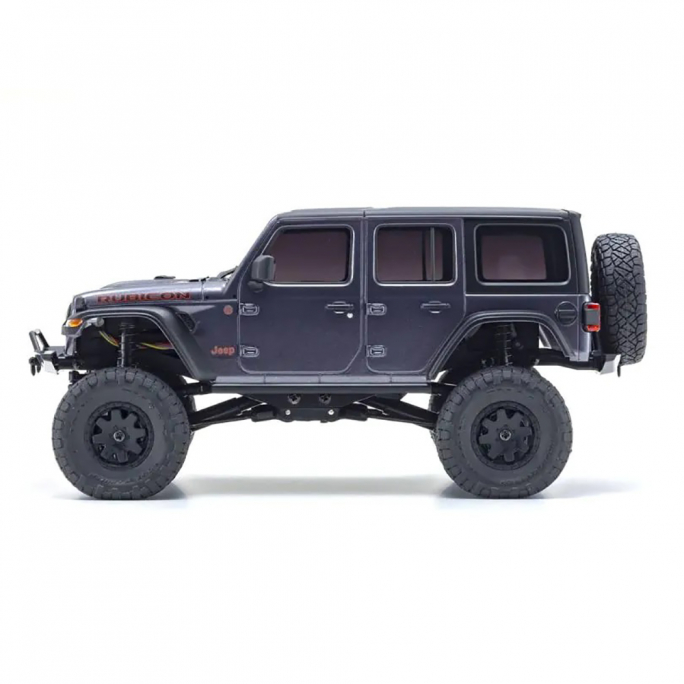 Jeep Wrangler Unlimited Rubicon RTR, Mini-Z, Granite - KYOSHO 32521GM 1/18