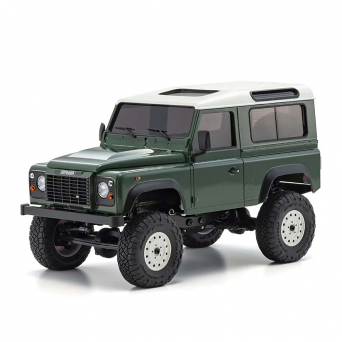 Land-Rover Defender 90 Coniston, RTR, Mini-Z, Vert - KYOSHO 32529GR