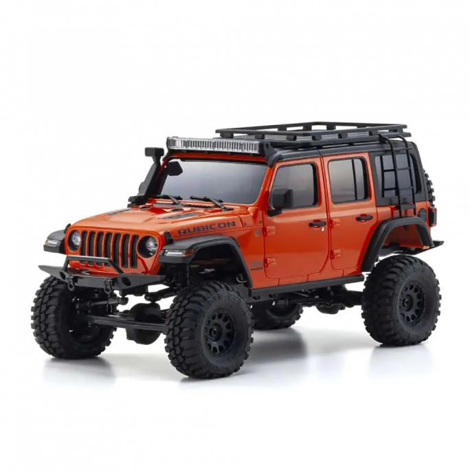 Jeep Wrangler Unlimited Rubicon, RTR, Mini-Z, Citrouille - KYOSHO 32528MO