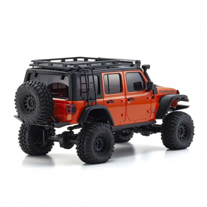 Jeep Wrangler Unlimited Rubicon, RTR, Mini-Z, Citrouille - KYOSHO 32528MO