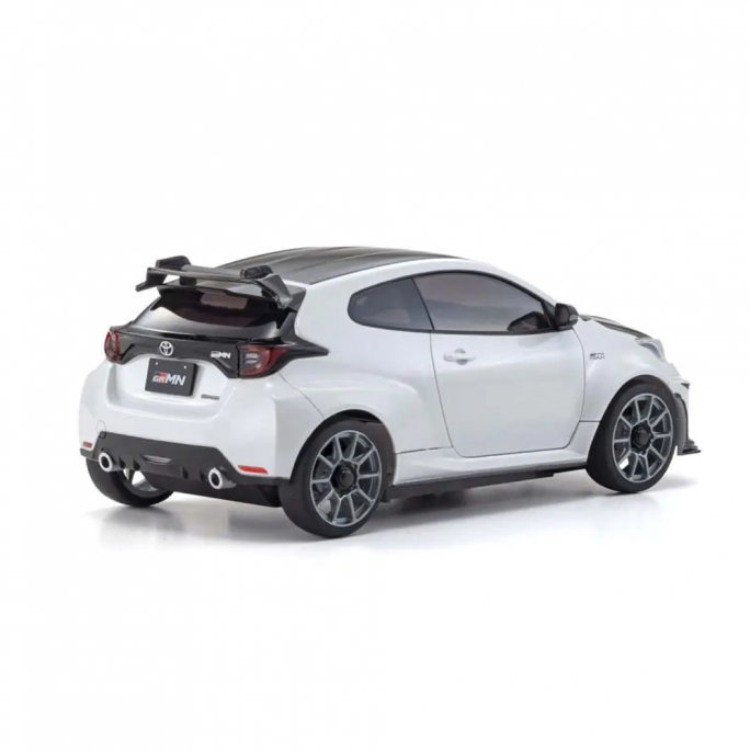 Toyota GRMN Yaris Circuit, AWD, RTR, Mini-Z, Blanc - KYOSHO 32640PW