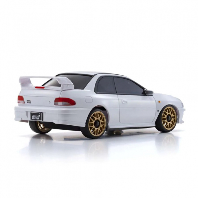 Subaru Impreza 22B STi, AWD, RTR, Mini-Z, Blanc - KYOSHO 32627W