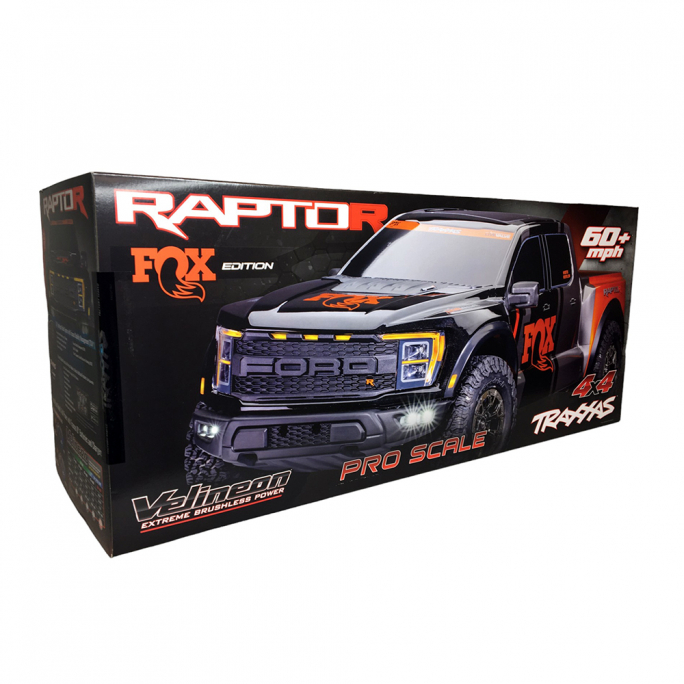 Ford F-150 Raptor R 4x4 VXL TSM ID RTR Fox - TRAXXAS 1010764FOX - 1/10