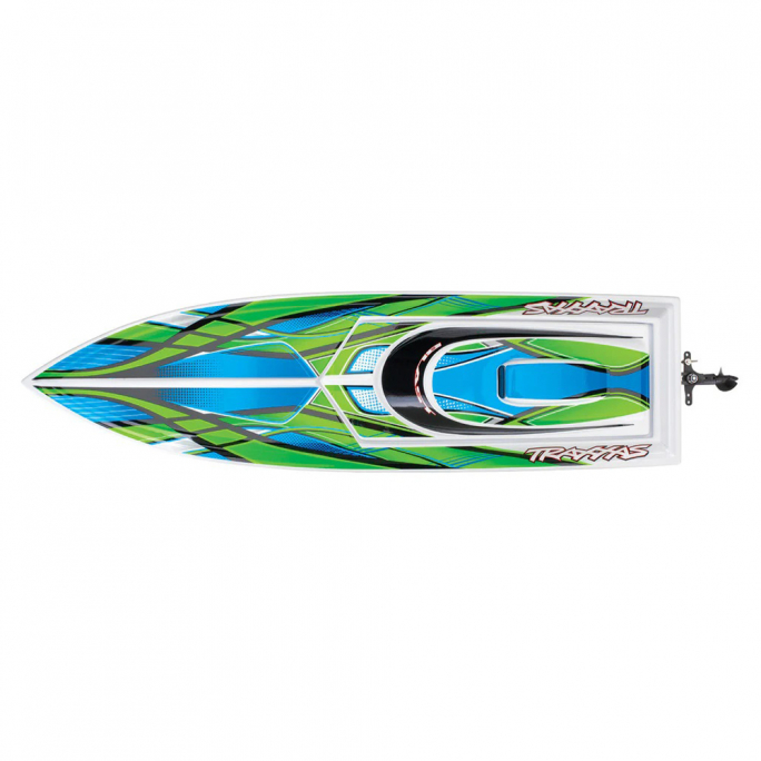 Kit Offshore Blast Race Boat 24, TQ, RTR Vert - TRAXXAS 38104-8