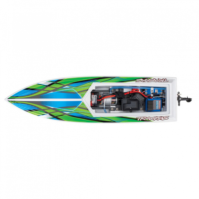 Kit Offshore Blast Race Boat 24, TQ, RTR Vert - TRAXXAS 38104-8