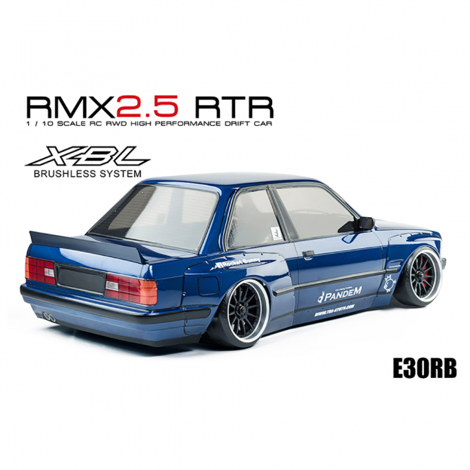 RMX 2.5 Drift, RTR, E30RB, Bleu - MST 533907DB 1/10