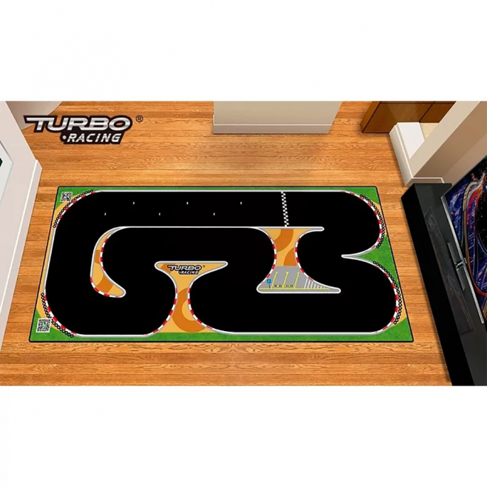 Tapis piste XXL (80 x 180 CM) - TURBO RACING TB760178 - 1/76