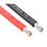 Fil Silicone Ultra V+ (x2) - Super Flexible - Noir et Rouge - 12AWG 1m - CORALLY C-50112