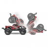 STAMPEDE 4X4 VXL HD, Brushless, RTR, Orange - TRAXXAS 90376-4-ORNG - 1/10