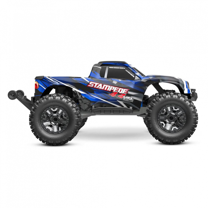 STAMPEDE 4X4 VXL HD, Brushless, RTR, Bleu - TRAXXAS 90376-4-BLUE - 1/10