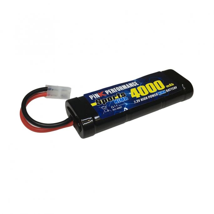 Batterie Sports NiMh 7.2V, 4000Mah - Pink Performance PP2-4000T