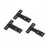 3 Platines de suspension Carbone (T) Mini-Z MR03 MM-LM - Kyosho MZW403