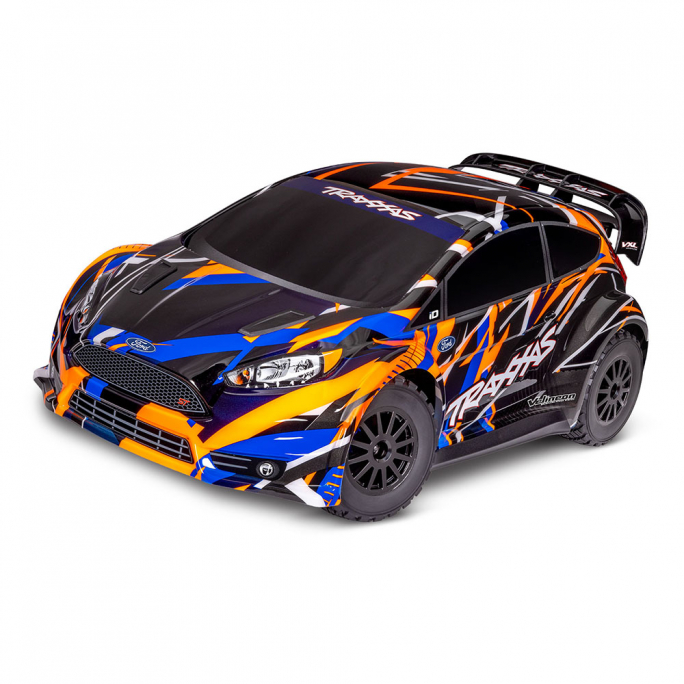 Ford Fiesta ST Rally orange, Brushless VXL 3s, RTR - TRAXXAS 74276-4-ORNG - 1/10