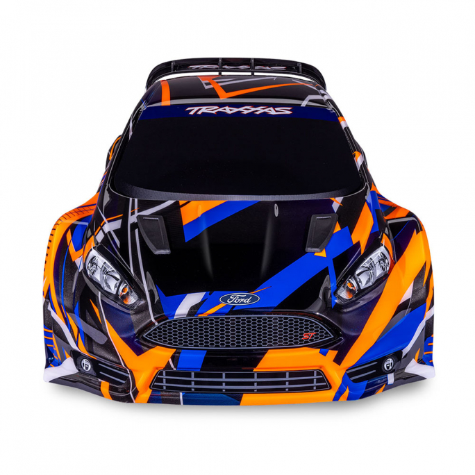 Ford Fiesta ST Rally orange, Brushless VXL 3s, RTR - TRAXXAS 74276-4-ORNG - 1/10