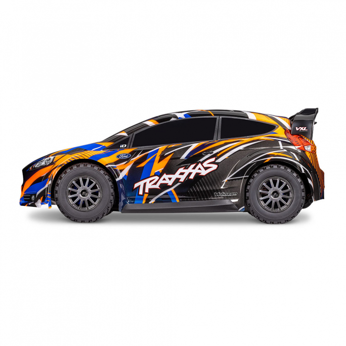 Ford Fiesta ST Rally orange, Brushless VXL 3s, RTR - TRAXXAS 74276-4-ORNG - 1/10