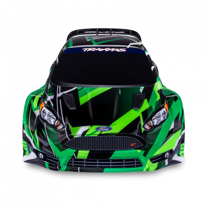 Ford Fiesta ST Rally vert, Brushless VXL 3s, RTR - TRAXXAS 74276-4-GRN - 1/10