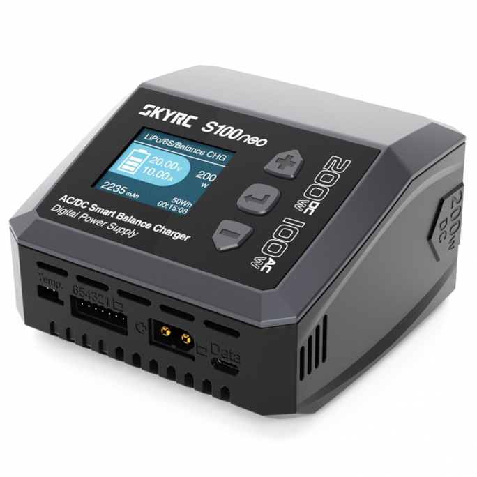 Chargeur S100 neo (1-6S) 100W AC/DC - SKYRC SKY100202