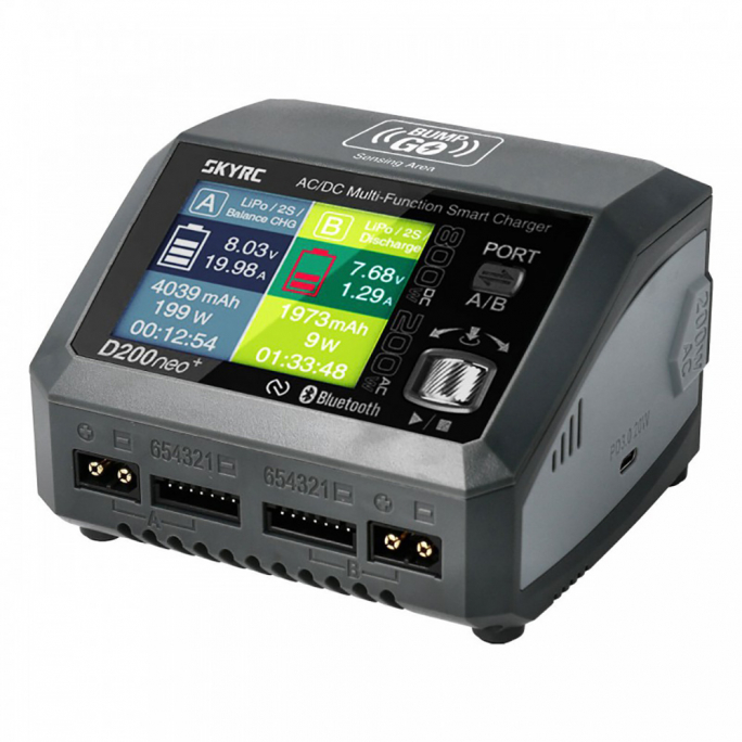 Chargeur D200 Neo + NFC ver. Duo AC/DC - SKYRC SKY100196-06