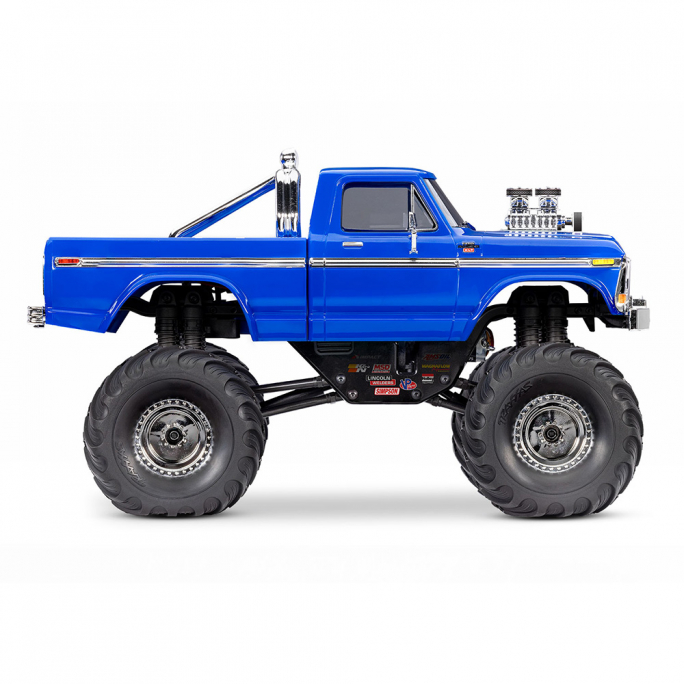 TRX-4MT Ford F-150, Monster Truck, RTR, Bleu - TRAXXAS 98044-1-BLUE - 1/18