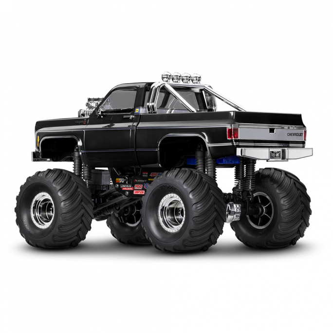 TRX-4MT Chevrolet Cheyenne K10, Monster Truck, RTR, Noir - TRAXXAS 98064-1-BLK - 1/18