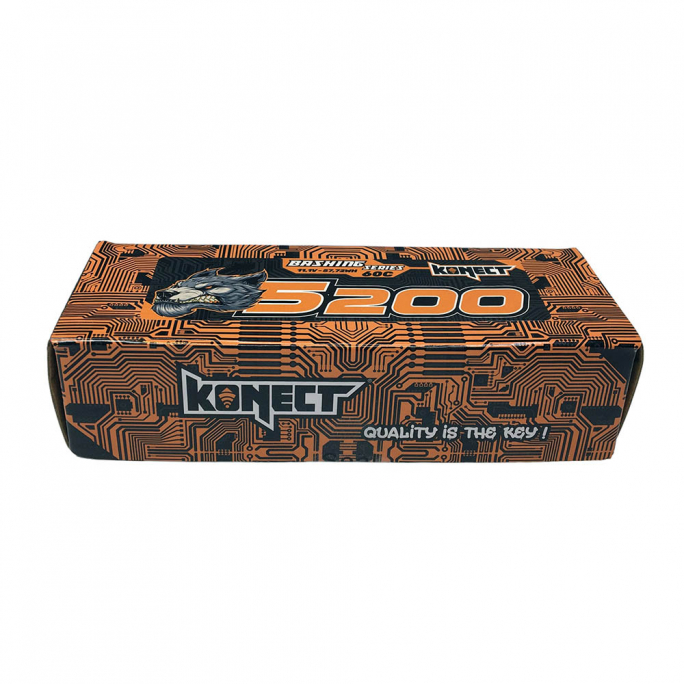 Accu Lipo 5200MAH 14.8V 60C 4S1P 76.96WH BASH (XT60) - KONECT KN-LP3S5200BASH-XT