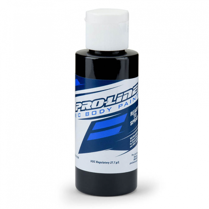 Peinture Aérographe, Carrosseries RC, Noir, 60ml - Pro Line 6325-01