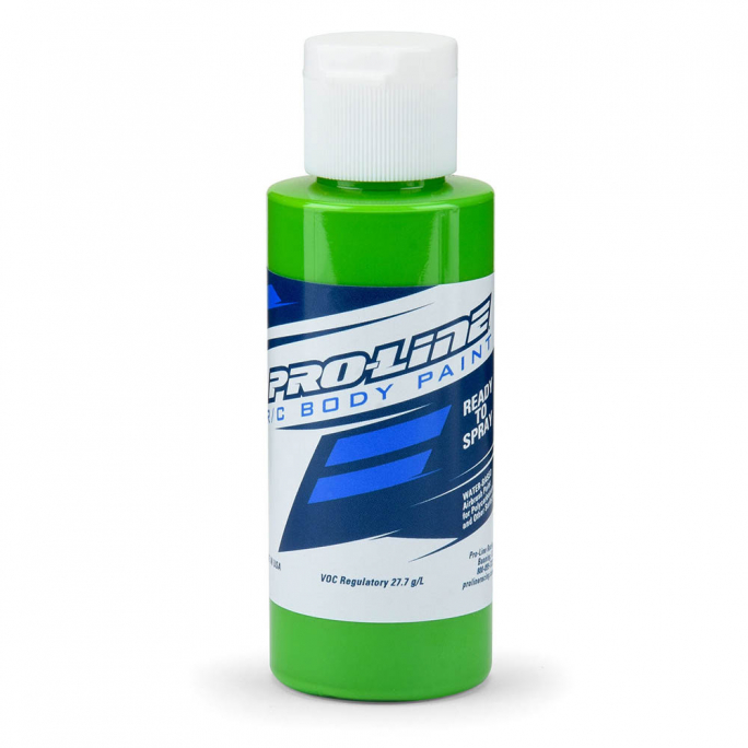 Peinture Aérographe, Carrosseries RC, Vert, 60ml - Pro Line 6325-05