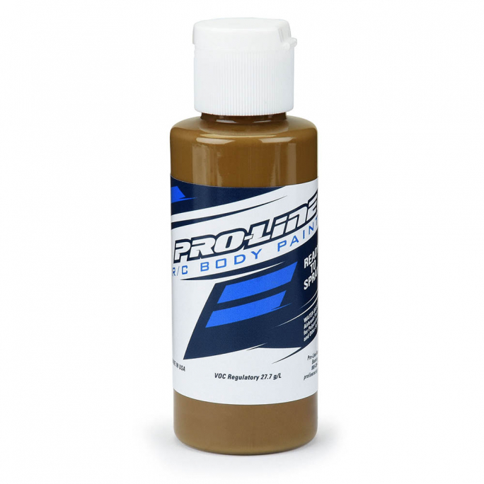 Peinture Aérographe, Carrosseries RC, Terre foncée, 60ml - Pro Line 6325-13