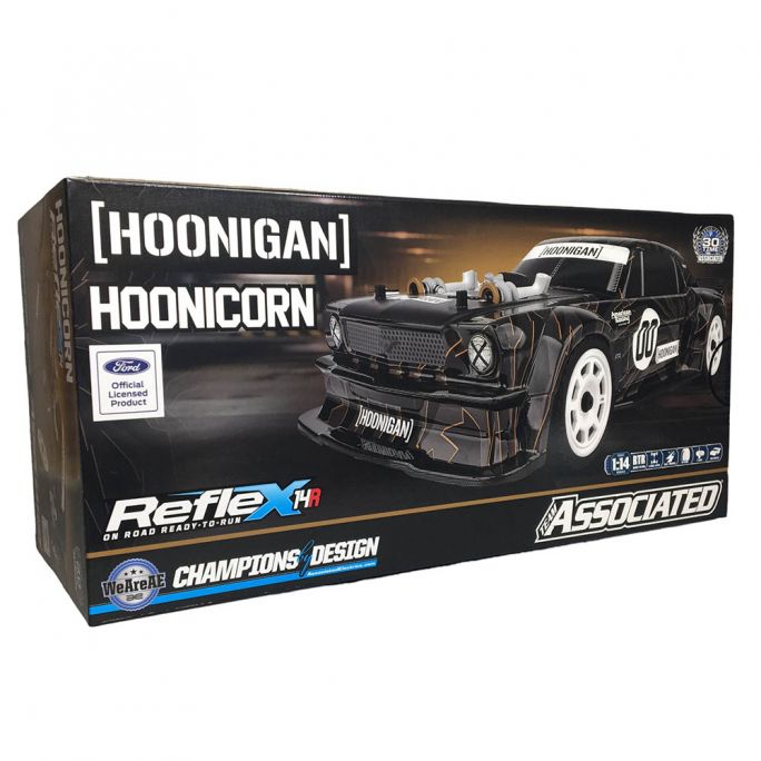 Hoonicorn Reflex 14R, RTR, Brushed, Hoonigan - TEAM ASSOCIATED 20178 - 1/14