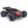 E-revo 4x4, Brushed, RTR avec Accu/chargeur, Bleu et rouge - TRAXXAS 71054-8-RBLU - 1/16