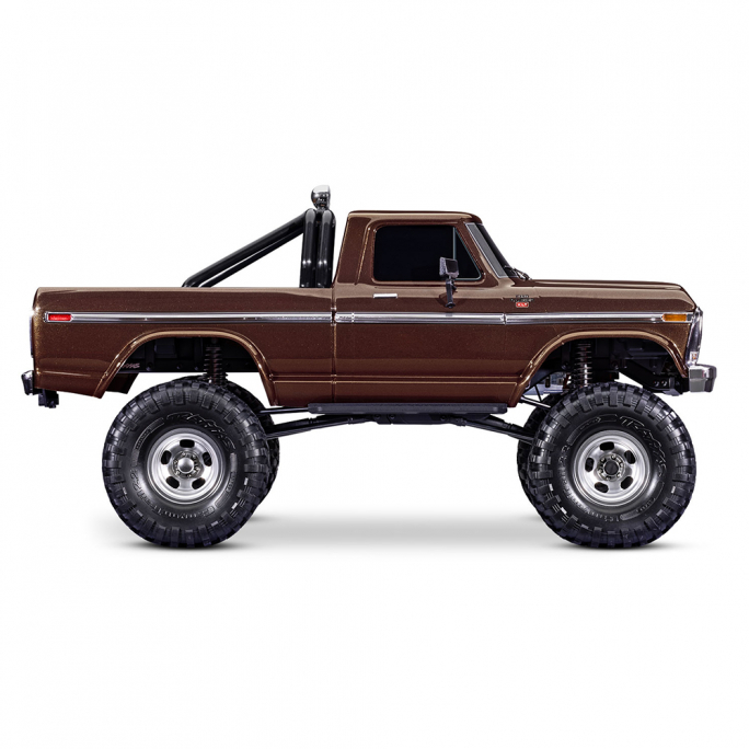 TRX-4 High Trail Ford Ranger XLT F-150 1979, RTR, marron - TRAXXAS 92046-4-BRWN - 1/10