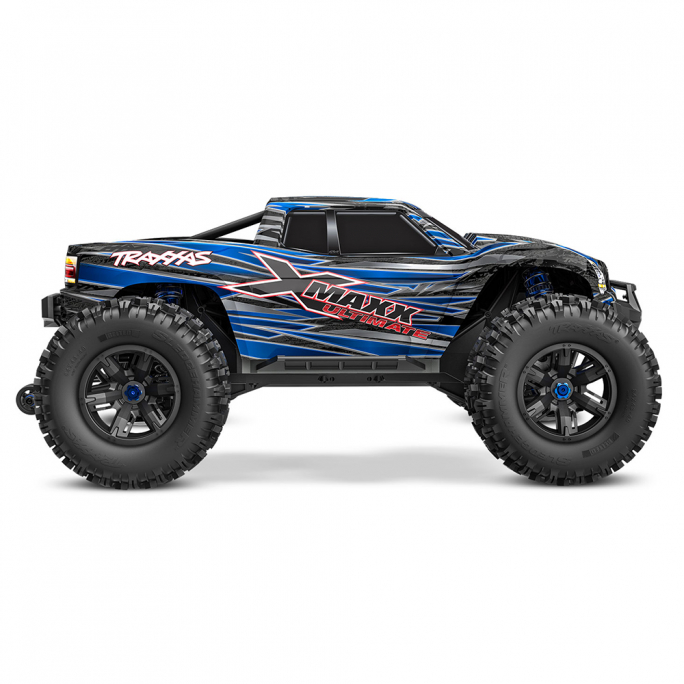 X-Maxx Ultimate, RTR, Brushless, Bleu - TRAXXAS 77097-4-BLUE - 1/8