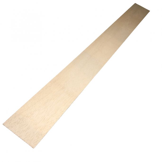 Planche de bois Balsa 2 x 100 mm - Occre CHBA2