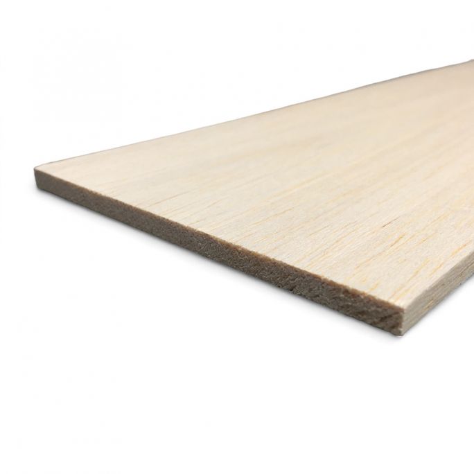 Planche de bois Balsa 5 x 100 mm - Occre CHBA5