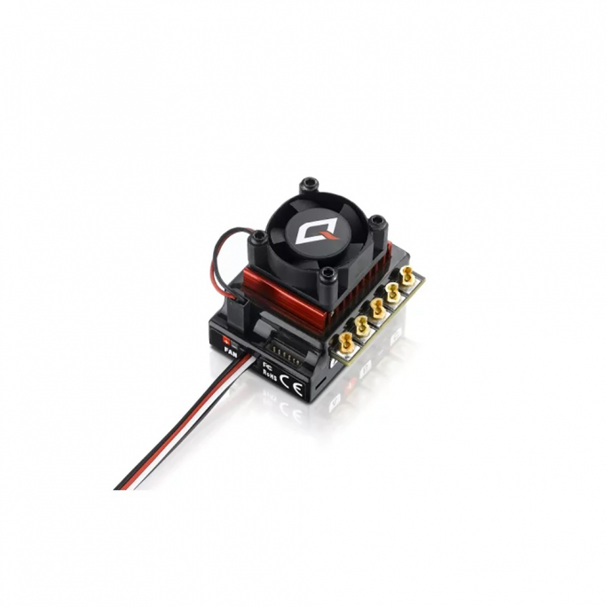 Variateur Quicrun Brushless 10BL120-SENSORED G2 -  HOBBYWING HW30125002 - 1/10