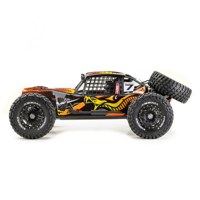 Rock Racer Mamba 7 6S, 4WD, RTR, Orange - Abisma 17002 - 1/7