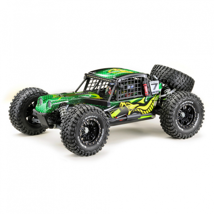 Rock Racer Mamba 7 6S, 4WD, RTR, Vert - Abisma 17001 - 1/7