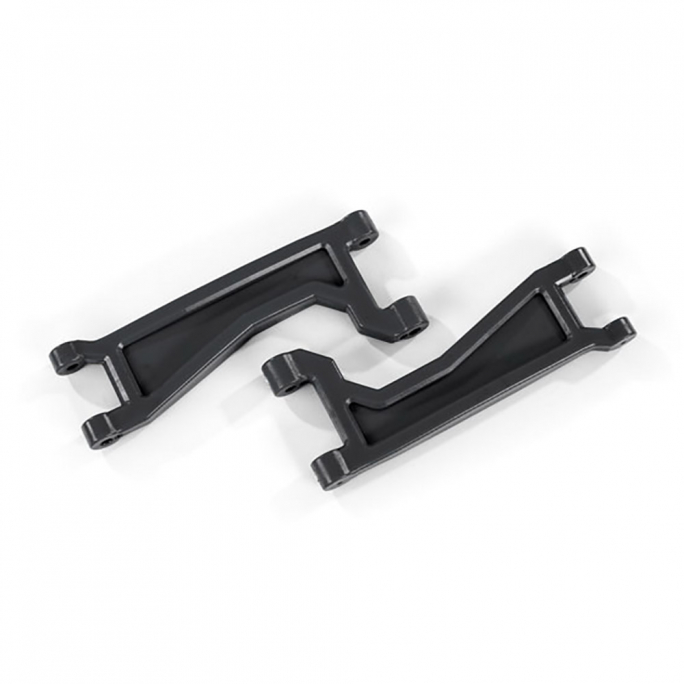 2 Bras de suspension supérieurs noirs compatible Maxx - Traxxas 8998