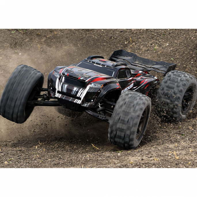 Sledge 4x4 Brushless belted, RTR, rouge - TRAXXAS 95096-4-RED - 1/8