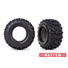 2 Pneus sledgehammer tout terrain 2,8" Maxx - Traxxas 8975