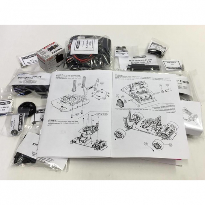 Kit de course Banger SWB (standard) - Kamtec 1/12