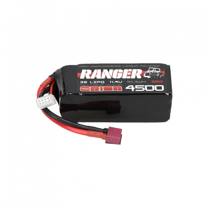 Accu Lipo 3S 55C Ranger Crawler Shorty 11.4v 4500mah - TEAM ORION ORI14301