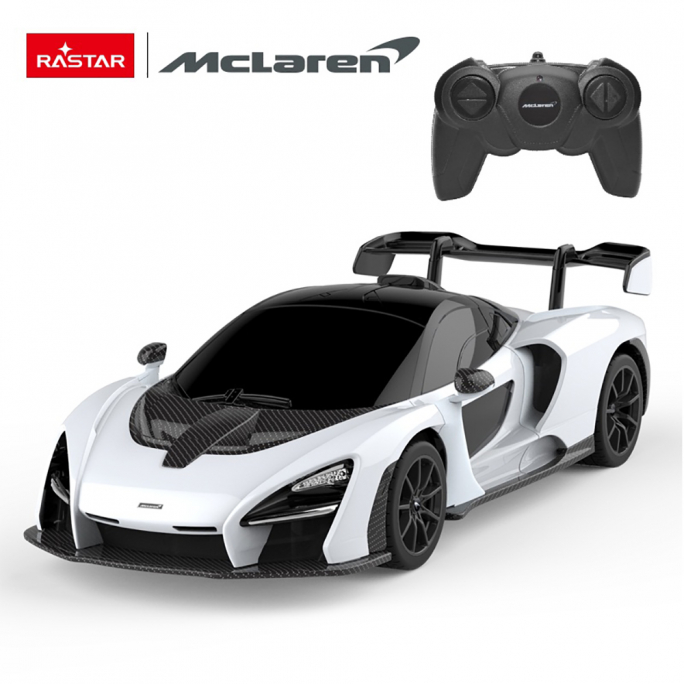 McLaren Senna, Blanche, RTR - RASTAR RS96700 - 1/24