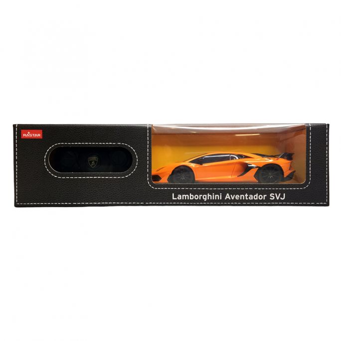 Lamborghini Aventador SVJ, Orange, RTR - RASTAR RS96100 - 1/24