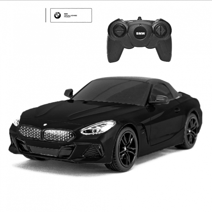 BMW Z4 Roadster Noire, RTR - RASTAR RS96200 - 1/24