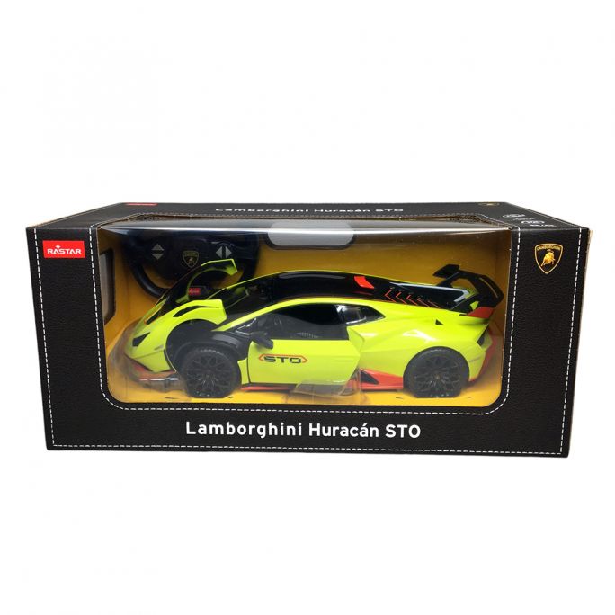 Lamborghini Huracan STO, Verte RTR - RASTAR RS98700 - 1/14